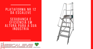 Plataforma NR 12 da Escaleve Seguranca e Eficiencia em Altura para a sua Industria